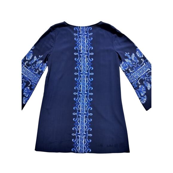 Lilly Pulitzer womens harlow blue tunic dress size S - Picture 7 of 11